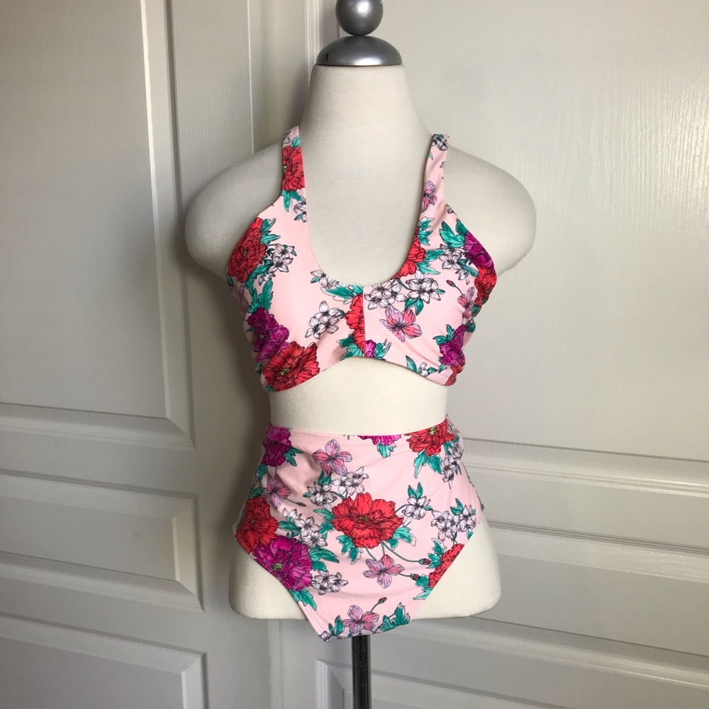 Xhilaration bikini bottom medium top XLarge